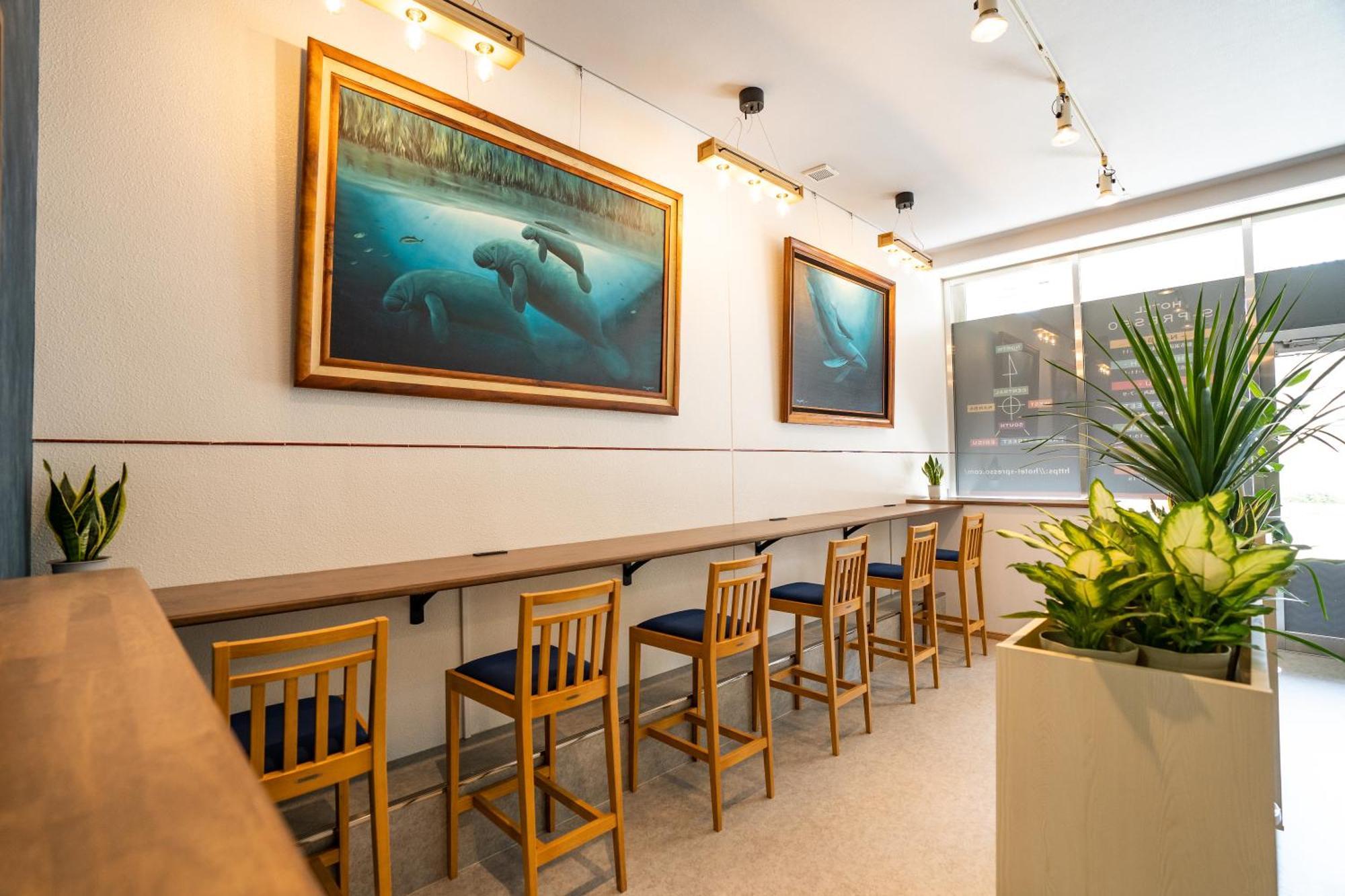 S-presso Namba Parks Street Wisma tamu