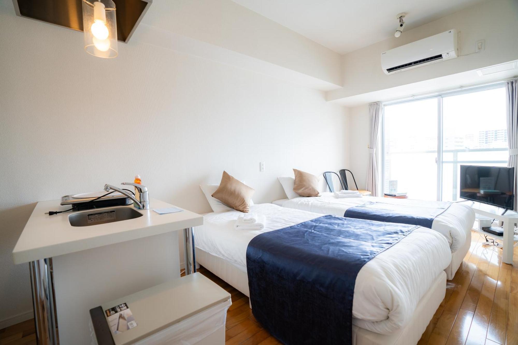 Wisma tamu S-presso Namba Parks Street Osaka